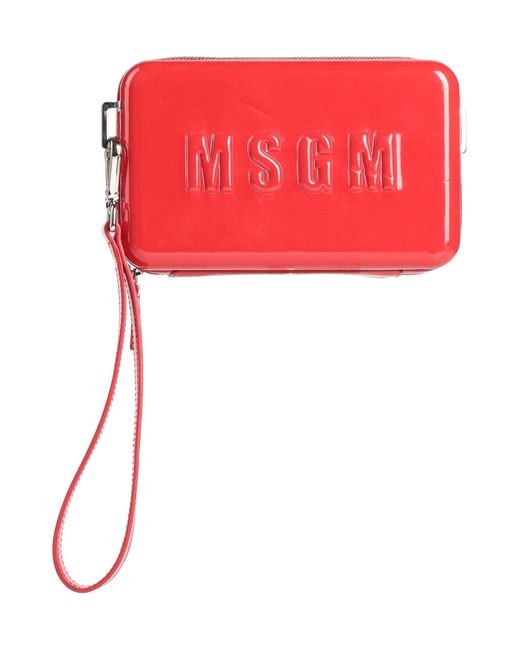 MSGM Red Handbag