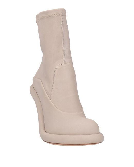 Vic Matié Natural Ankle Boots