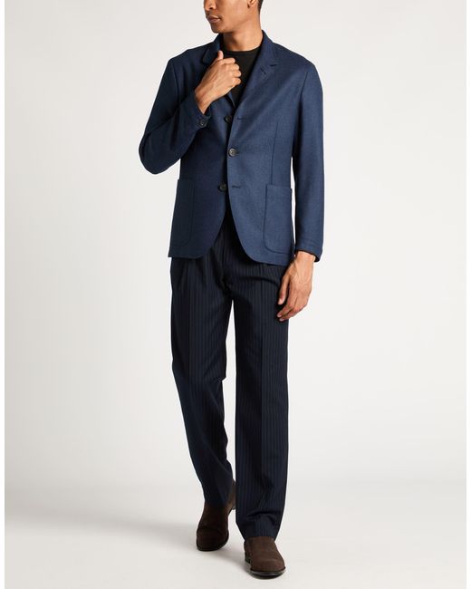 Blazer Canali pour homme en coloris Blue