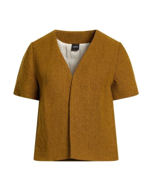 Aspesi Multicolor Jacket Jute
