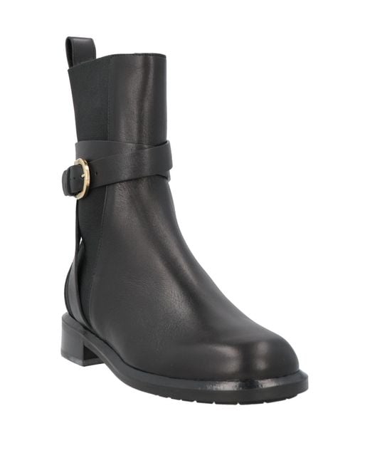 Emporio Armani Black Ankle Boots