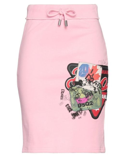 Mini-jupe DSquared² en coloris Pink