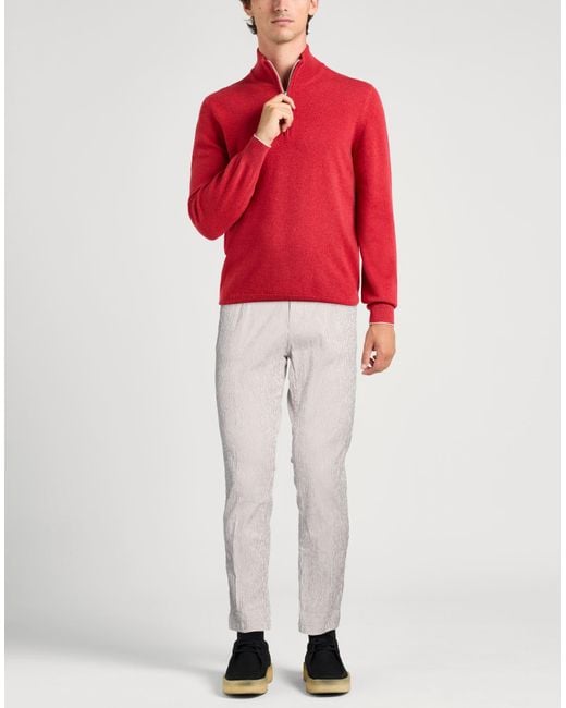 Mason's Gray Pants Cotton, Elastane for men