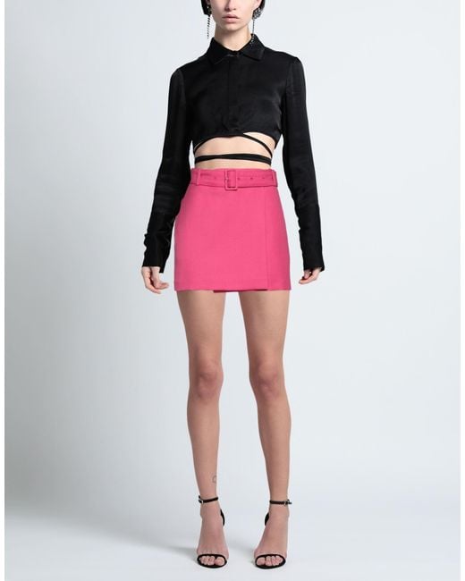 AMI Pink Mini Skirt
