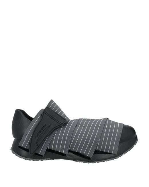Fessura Gray Sneakers Textile Fibers