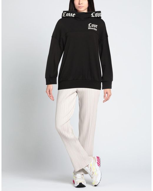 Love Moschino Black Sweatshirt