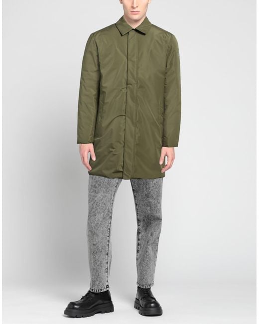Museum Green Coat for men