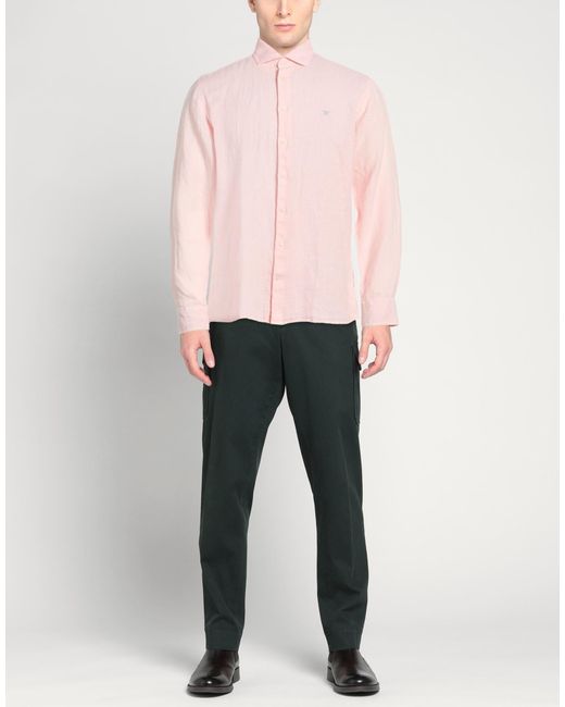 Camicia di Hackett in Pink da Uomo