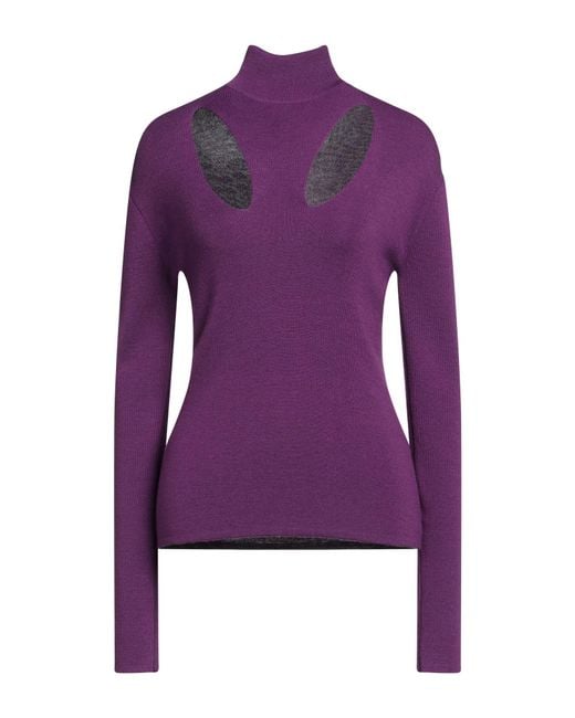 Cuello alto BCBGMAXAZRIA de color Purple