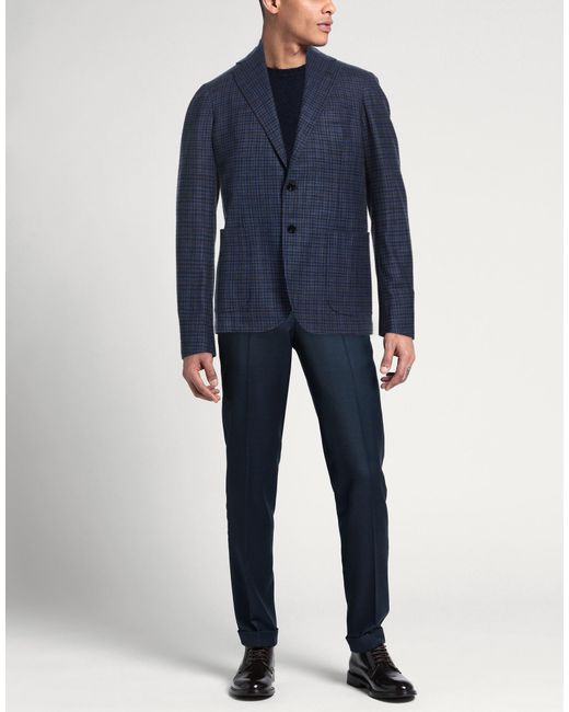 Sartorio Napoli Blue Blazer for men