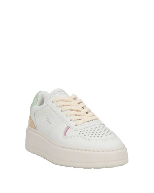 COPENHAGEN White Sneakers Leather