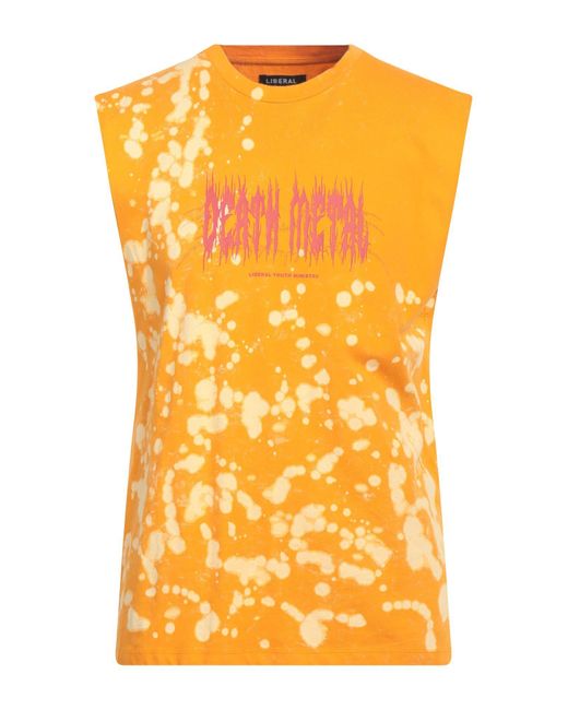 Liberal Youth Ministry Orange Tank Top for men