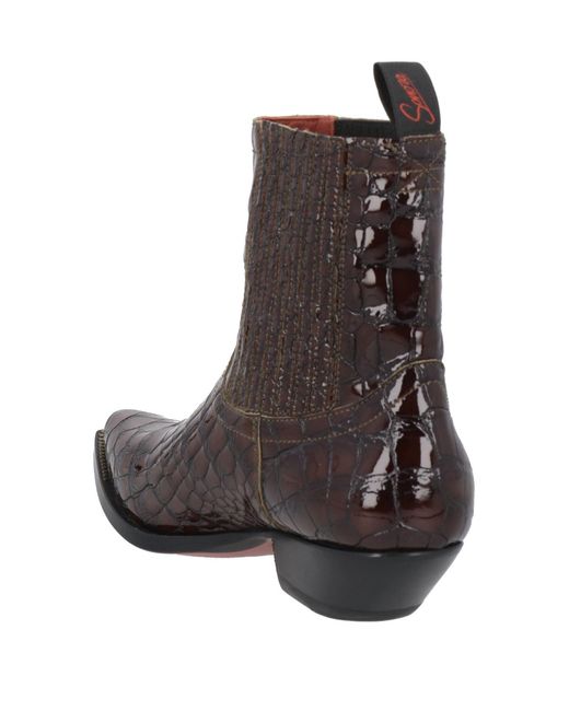 Sonora Boots Brown Ankle Boots