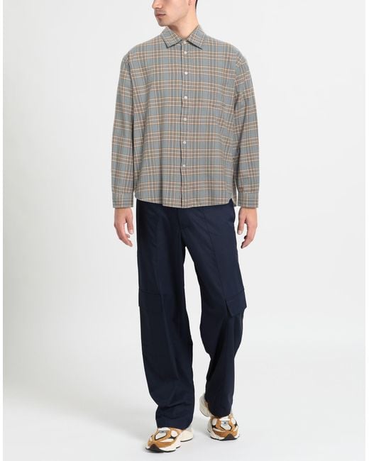 Nudie Jeans Gray Shirt for men