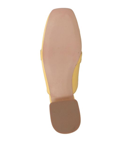 Bervicato Metallic Mules & Clogs Leather
