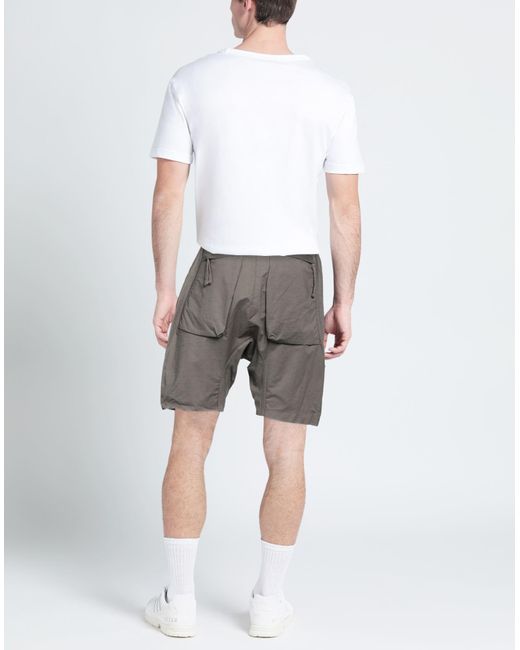 Thom Krom Gray Shorts & Bermuda Shorts for men