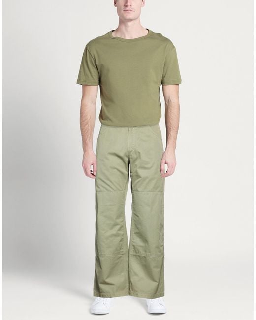 Department 5 Green Pants Cotton for men