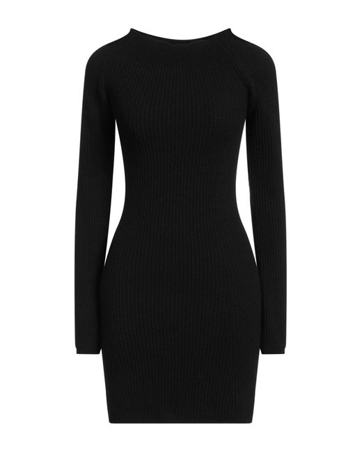 Semicouture Black Mini Dress