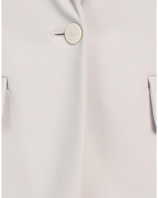 Theory White Blazer Polyamide, Elastane