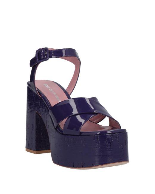 HAUS OF HONEY Blue Sandals