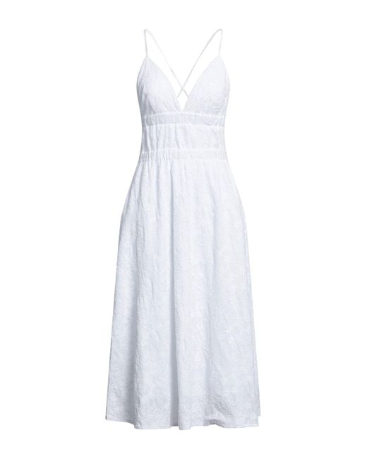 Imperial White Midi Dress