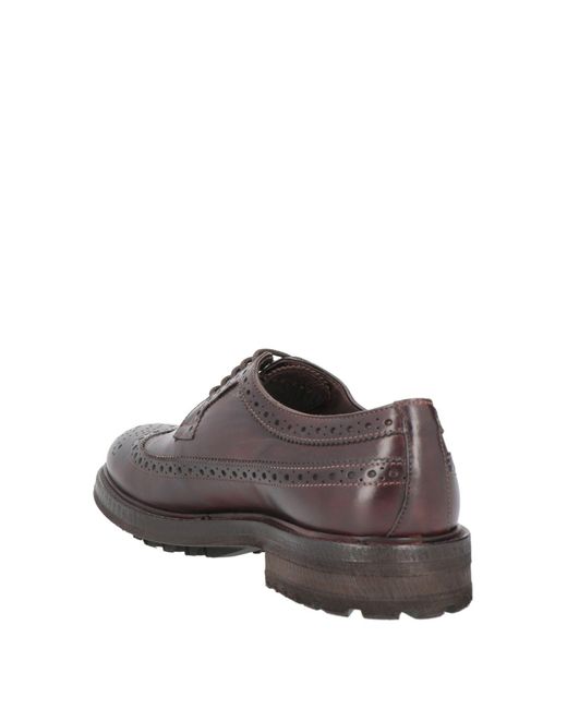 JEROLD WILTON Schnürschuh in Brown für Herren