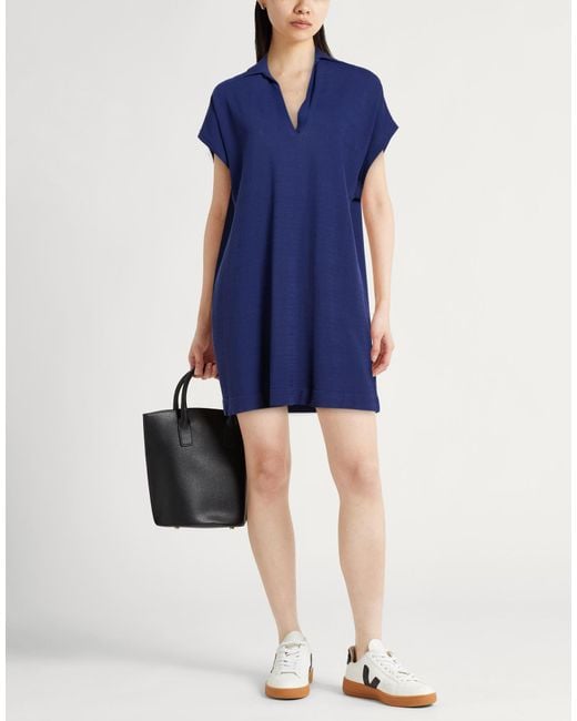 Alpha Studio Blue Mini Dress
