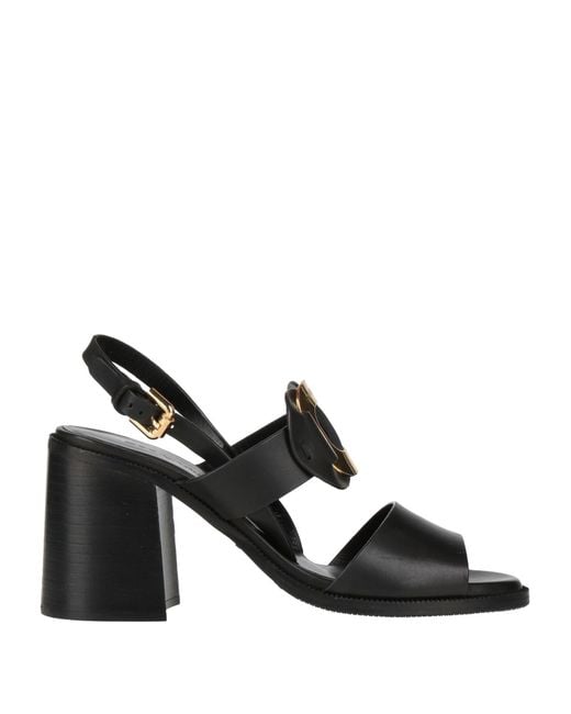 See By Chloé Black Sandals