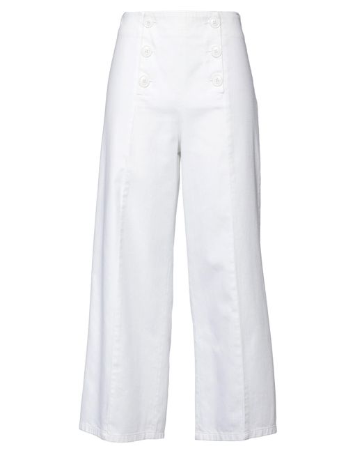 Boutique Moschino White Jeans