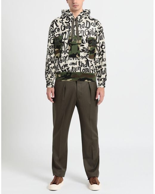 Dolce & Gabbana Black Sweatshirt for men