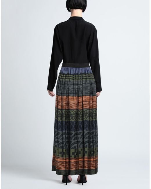 Niu Multicolor Midi Skirt