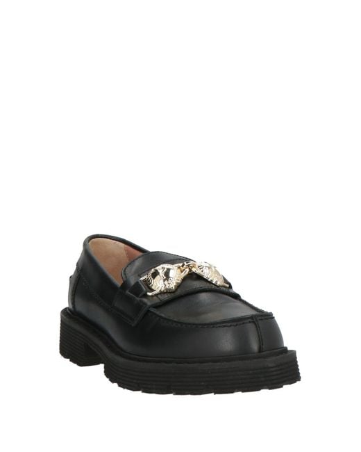 Pollini Black Mokassin