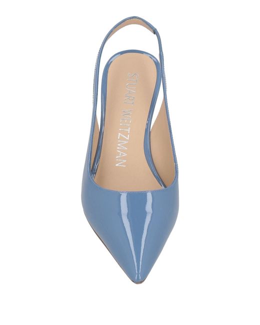 Stuart Weitzman Blue Pumps Leather