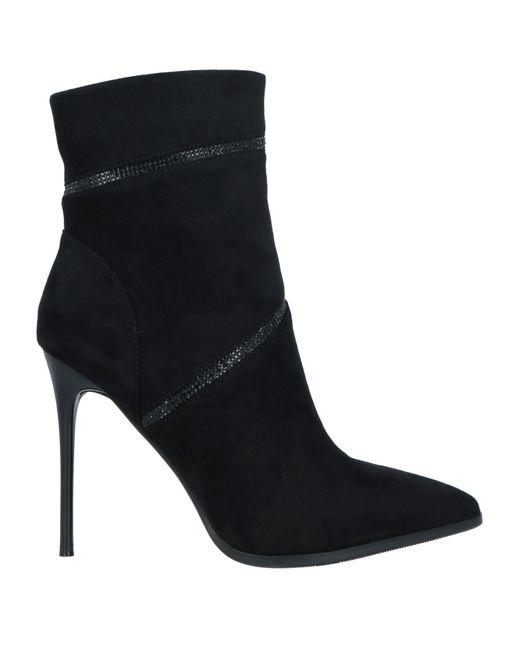 Laura Biagiotti Black Ankle Boots