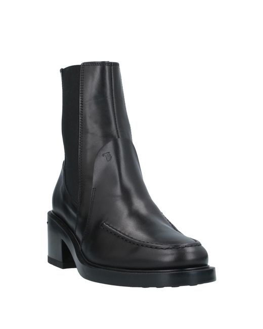 Tod's Black Ankle Boots