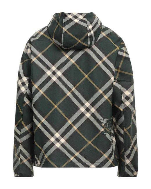Burberry Gray Jacket Polyester for men