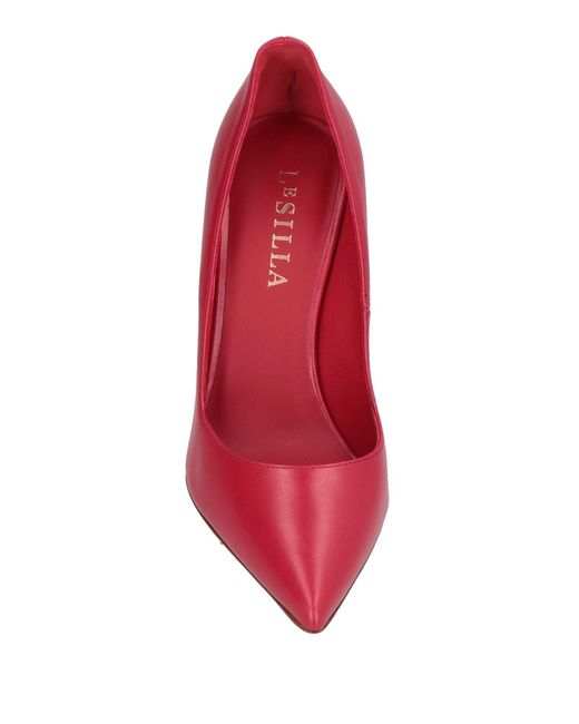 Le Silla Pink Pumps Leather