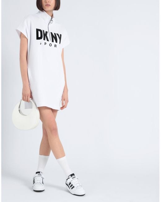DKNY White Mini Dress