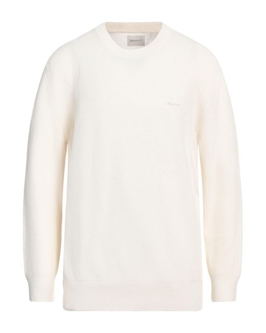 Pullover di Gant in White da Uomo