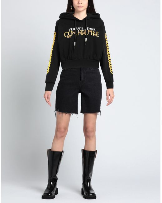 Versace Jeans Couture Black Sweatshirt