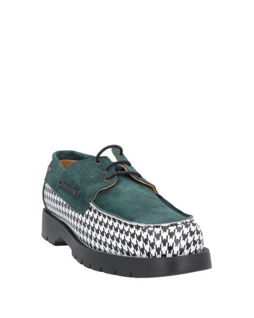Kleman Green Loafers for men