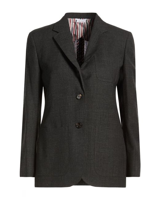 Thom Browne Black Blazer Wool