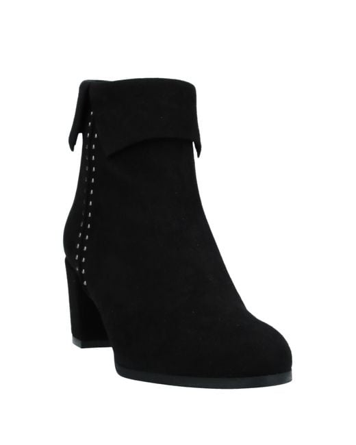 Pollini Black Ankle Boots