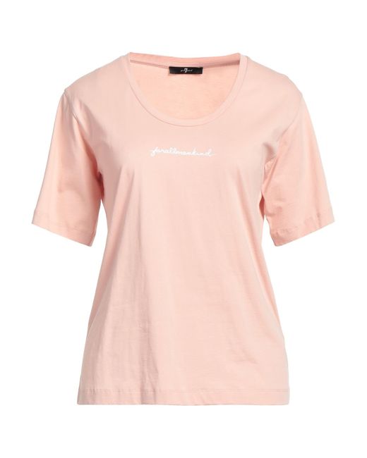 7 For All Mankind Pink T-shirt