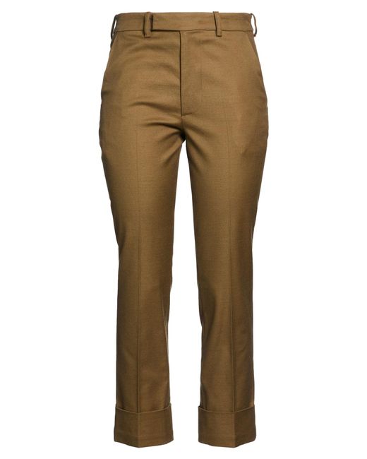 Lis Lareida Natural Pants Cotton, Wool, Polyamide, Elastane