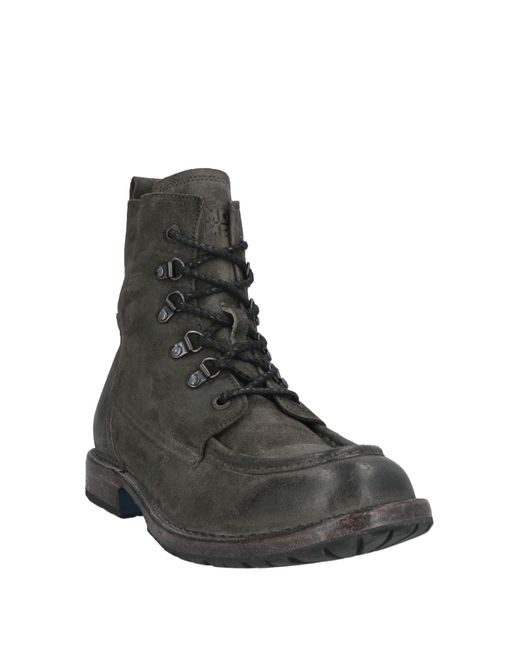 Botines de caña alta Moma de hombre de color Black