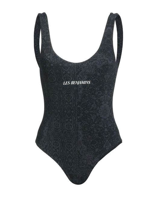 Les Benjamins Black One-piece Swimsuit