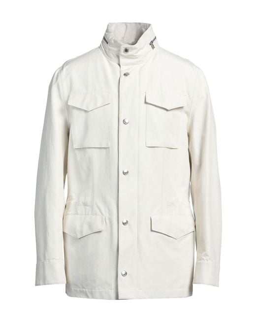 Brunello Cucinelli White Jacket for men