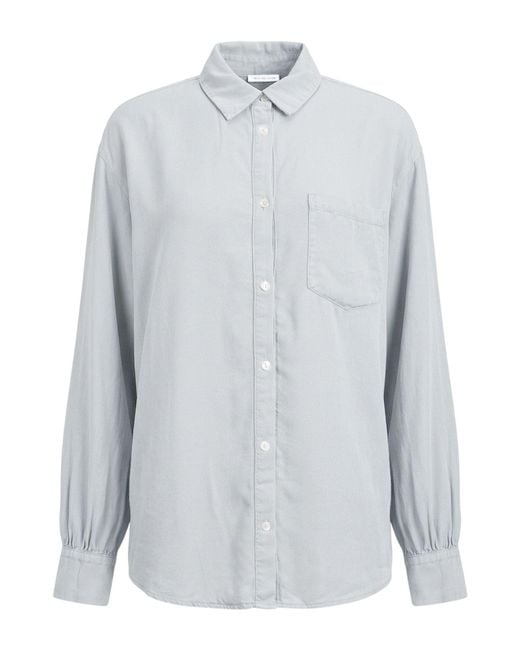 True Religion Gray Light Shirt Tencel