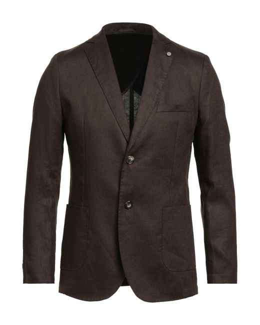 Liu Jo Black Suit Jacket for men